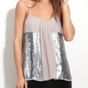 Joie Silk Silvana Sequin Tank